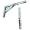 Tischfußstütze klappbares Metall 30,3x16,5 cm