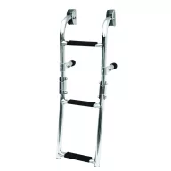 Bootsleiter 4 Grad edelsthal verstellbar 90x25 cm
