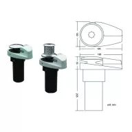 Elektrische Ankerwinde vertikal 1100 W