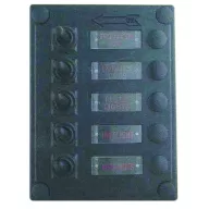 Schalttafel-LED mit 6 Einzelsicherungen