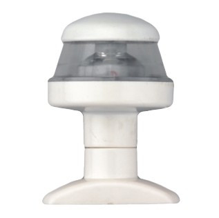 Kreisleuchte mit weißer LED, 8,5 cm Sockel aus