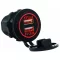 USB-Ladegerät LED rot 12/24V - 3,1 A