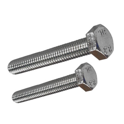 Schraube 4 Sechskant edelsthal 8 x 60 mm Blisterverpackung