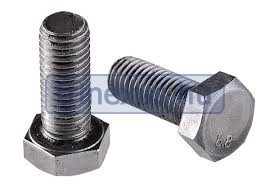 Schraube 4 Sechskant edelsthal 10 x 80 mm Blisterverpackung