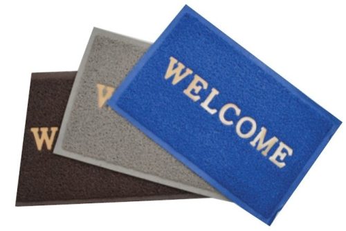 Fußmatte Welcome braun 380 x 580 mm