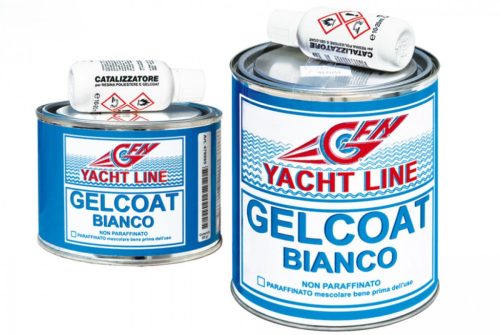 Gelcoat mit weißem Härter 1 kg