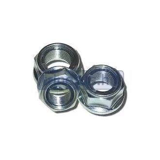  Schraube 20 selbstsichernde Sechskantmuttern edelsthal 10 mm bl.
