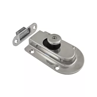 Schiebeschloss magnetisches Edelstahl 91 x 56 mm