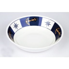 Teller Salat Ankermuster 18 cm