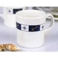 Becher Ankermuster 7,6 cm