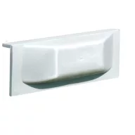 Dockfender mit Rand 25x9,6 cm weiß