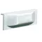 Dockfender mit Rand 25x9,6 cm weiß