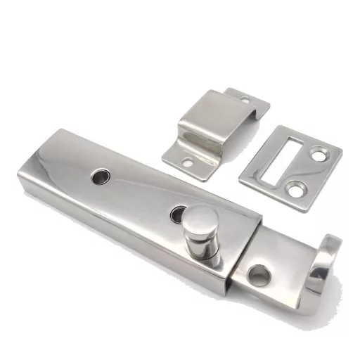 Schloss Schieberiegel hochbelastbar inox 140 x 32 mm EVA