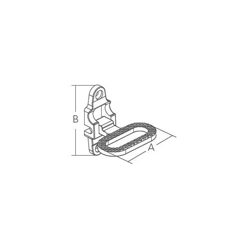 Klappstufe inox EVA