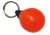 Schlüsselhalter mit kugelförmigem Kotflügel orange