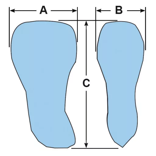 Motorabdeckung komplett Profi 2-6 PS blau