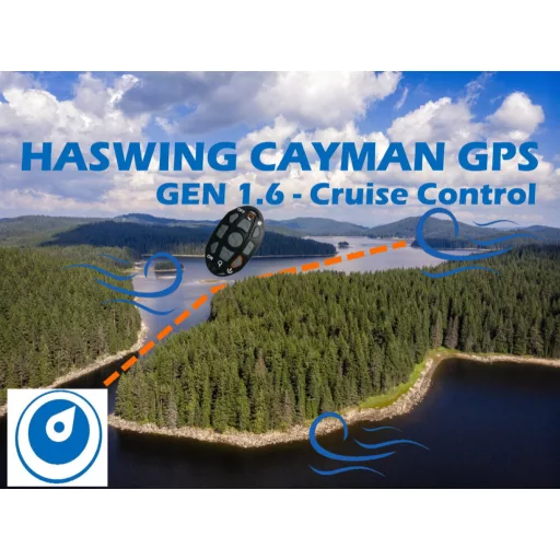 Haswing Cayman B55 Helmsman GPS 12V Gen. 1.6 DEC Schwarz
