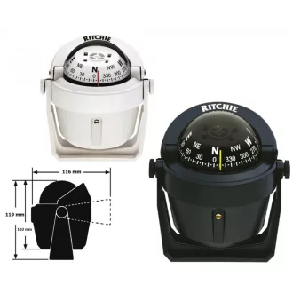 Kompass Richie Explorer B51 Weiß