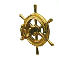 Schlüsselanhänger Lenkrad Kupfer
