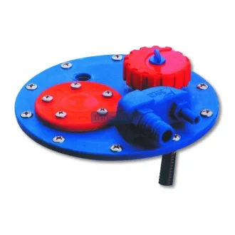 Tankdeckel mit InstrumententafelS