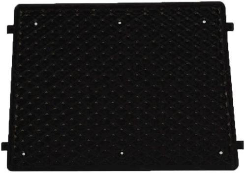 Schwingungsdämpfung für Heckspiegel Kunststoff schwarz 300x209 mm