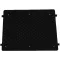Schwingungsdämpfung für Heckspiegel Kunststoff schwarz 300x209 mm