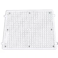 Schwingungsdämpfer für Spiegel, Kunststoff grau 300x209 mm