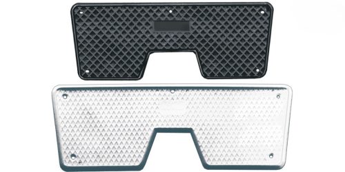 Schwingungsdämpfer für Spiegel, Kunststoff grau 223x84 mm