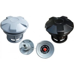 Druckventil Silikon grau 62/37 mm