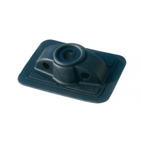 Rudergabelsohle für Schlauchboot PVC grau