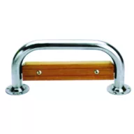 Stufe inox 316 mit Holzeinlage EVA