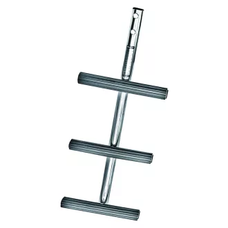 Bootstreppe Edelstahl abnehmbar 3-stufig EVA