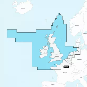   Navionics Platinum+ Großbritannien, Irland und die Niederlande (EU628L)
