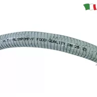 Wasserpfeife mit PVC-Spirale transparent 12 mm