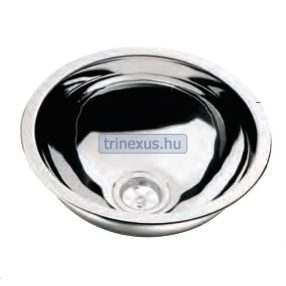 Waschbecken Edelstahl rund 290 mm