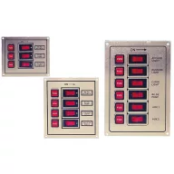 Schalttafel mit 4 einheitlichen Aluminium-LEDs