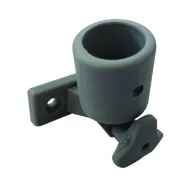 Bimini-Sohle an der Seite aus grauem Kunststoffpaar