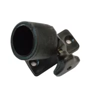   Bimini-Sohle, flach, Kunststoff, geneigt, Paar schwarz, 22 mm