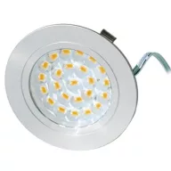 Kabineneinbauleuchte mit 24 LEDs aus Aluminium