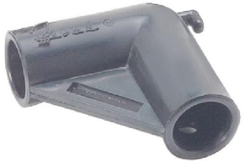 Bimini-Rohrverbinder 90 Grad Kunststoff schwarz 22 mm
