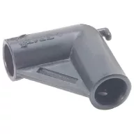 Bimini-Rohrverbinder 90 Grad Kunststoff grau 22 mm