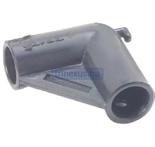 Bimini-Rohrverbinder 90 Grad Kunststoff grau 22 mm