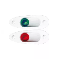 Licht LED seitlich grün und rot versenkt