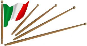 Fahnenmast Teak 120 cm