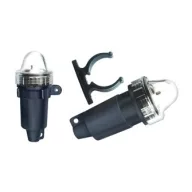 Runde weiße Batterie 