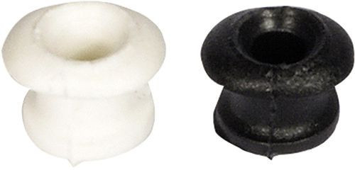 Gummiseil-Haken Knopf schwarz EVA