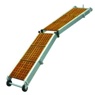 Brücke Alu-Teak 2-teilig 190 cm