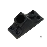 Bimini-Sohle flacher schwarzer Kunststoff 22 mm