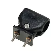 Bimini-Rohrverbinder aus schwarzem Kunststoff, Paar 22 mm