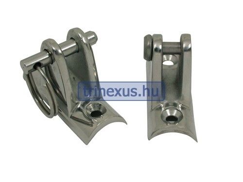 Bimini-Halterung für Metallgeländer mit Stift 22 mm